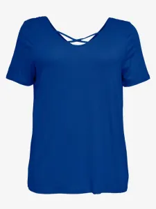 ONLY CARMAKOMA Bandana T-Shirt Blau #1266092