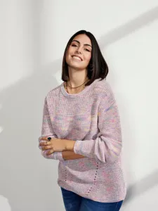 ONLY CARMAKOMA Ginni Pullover Rosa