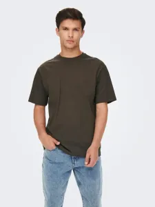ONLY & SONS Fred T-Shirt Braun