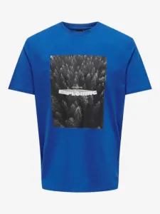 ONLY & SONS Oren T-Shirt Blau