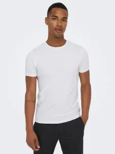 ONLY & SONS T-Shirt 2 Stk Weiß
