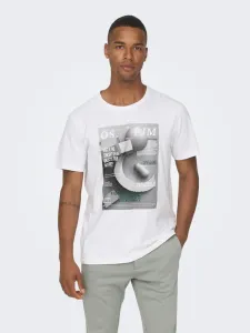 ONLY & SONS Todd T-Shirt Weiß