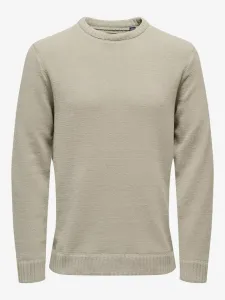 ONLY & SONS Ese Pullover Beige #1382799