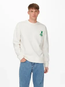 ONLY & SONS Toby Sweatshirt Weiß