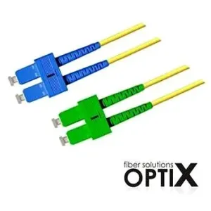 Optisches Patchkabel OPTIX SC/APC-SC 09/125 0,5 m G657A