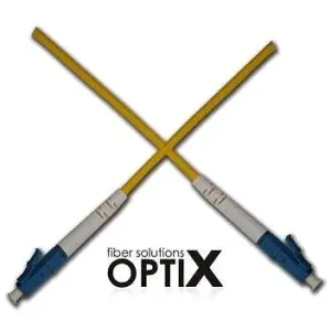 OPTIX LC-LC optisches Patchkabel 09/125 1m G657A Simplex