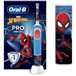 Oral-B Pro Kids Spiderman mit Design von Braun mit Etui