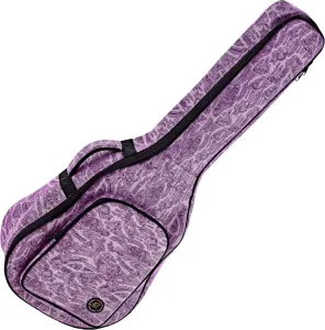 Ortega OGBAC-DN Tasche für akustische Gitarre, Gigbag für akustische Gitarre Purple Jeans