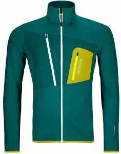 Ortovox Fleece Grid Jacket M Pacific Green M Outdoor Hoodie