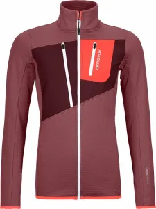 Ortovox Fleece Grid Jacket W Mountain Rose XS Outdoor Hoodie
