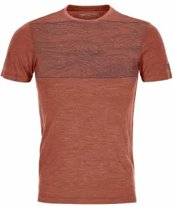 Ortovox 120 Cool Tec Wood T-Shirt M Clay Orange Blend L