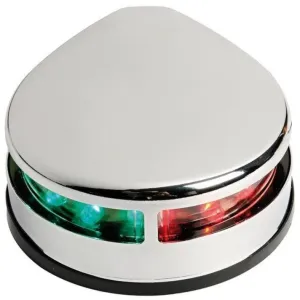 Osculati Evoled Bicolor navigation light polished Stainless Steel body #55151