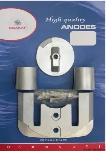 Osculati Anode Kit Mercruiser Bravo II/III - Zinc