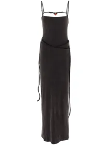 OTTOLINGER - Ribbed Cotton Long Dress #1530843