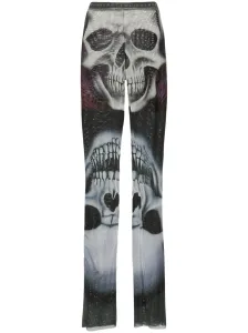 OTTOLINGER - Skull Print Mesh Trousers #1527741