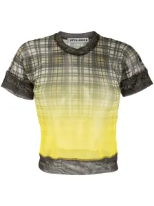 OTTOLINGER - Checked Cropped T-shirt #1325664