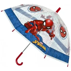 Oxybag SPIDERMAN UMBRELLA Kinder Regenschirm, transparent, veľkosť os