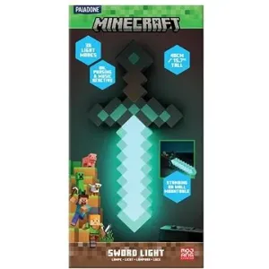 Minecraft - Diamond Sword - dekorative Lampe