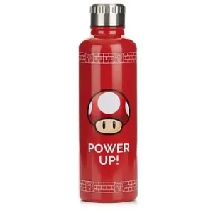 Nintendo - Super Mario Power Up - Trinkflasche aus Edelstahl