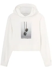 PALM ANGELS - Fitted Cotton Hoodie #1328260