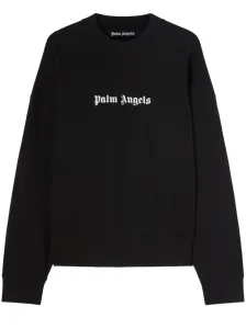PALM ANGELS - Logo Cotton Sweatshirt #1379488