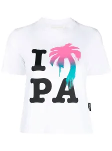 PALM ANGELS - I Love Pa Cotton T-shirt