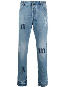 PALM ANGELS - Logo Denim Jeans #1340150