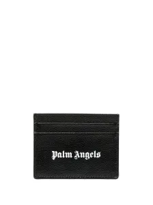 PALM ANGELS - Leather Credit Card Case #1106467