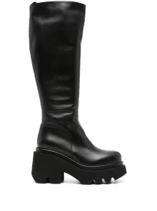 PALOMA BARCELO' - Leather Heel Boots #1410478