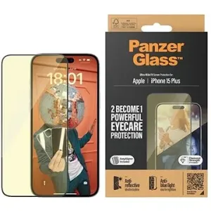 PanzerGlass Apple iPhone 15 Plus AntiRex & AntiBlue mit Einbaurahmen