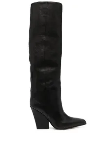 PARIS TEXAS - Leather Heel Boots #1313178