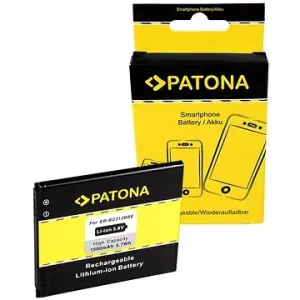 PATONA Handy-Akku für Samsung Galaxy V 1500mAh 3,8V Li-Ion