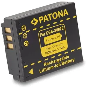 PATONA für Panasonic CGA-S007E Li-Ion 1000mAh Li-Ion