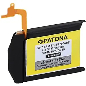 PATONA Batterie für Samsung Gear S3 - 380 mAh