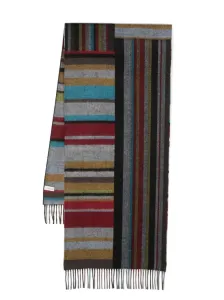PAUL SMITH - Signature Stripe Wool Scarf #1431729