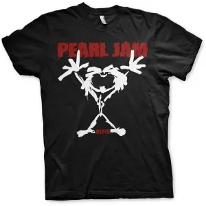 Pearl Jam T-Shirt Stickman Black S