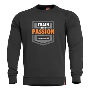 Sweatshirt PENTAGON® Hawk Train Your Passion black