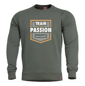 Sweatshirt PENTAGON® Hawk Train Your Passion green