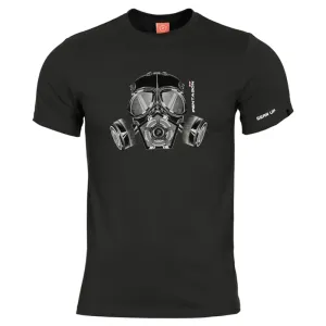 Herren T-Shirt PENTAGON® Gas mask black