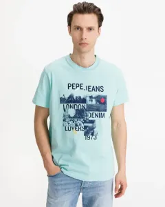 Pepe Jeans Miles T-Shirt Blau #729740