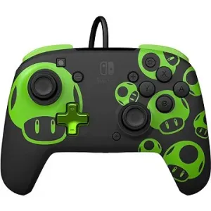 PDP REMATCH Wired Controller - 1Up Glow In The Dark - Nintendo Switch