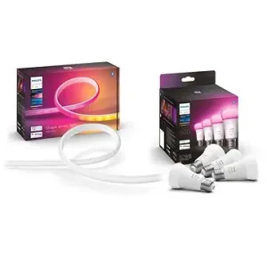 Philips Hue Gradient Lightstrip + White and Colour Ambiance 6.5W 800 E27 4 Stück #1206853