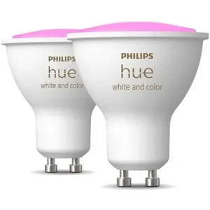 Philips Hue White and Color ambiance 4.3W GU10 Set 2tlg