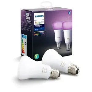 Philips Hue White and Color ambiance 6,5W E27 Set 2tlg