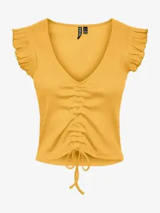 Pieces Tegan T-Shirt Gelb