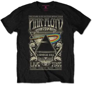 Pink Floyd T-Shirt Unisex Carnegie Hall Poster Unisex Black S