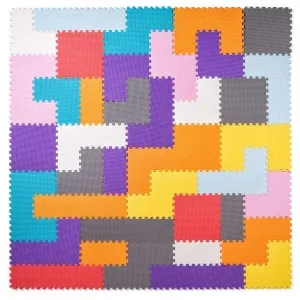 PLASTICA FOAM PUZZLE Puzzle aus Schaumstoff, farbmix, größe #158986