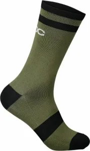POC Lure MTB Sock Long Epidote Green/Uranium Black L Fahrradsocken