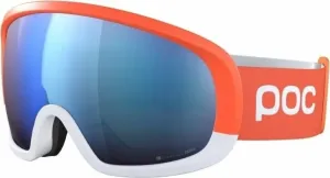 POC Fovea Race Zink Orange/Hydrogen White/Partly Sunny Blue Ski Brillen