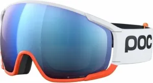 POC Zonula Race Hydrogen White/Zink Orange/Partly Sunny Blue Ski Brillen